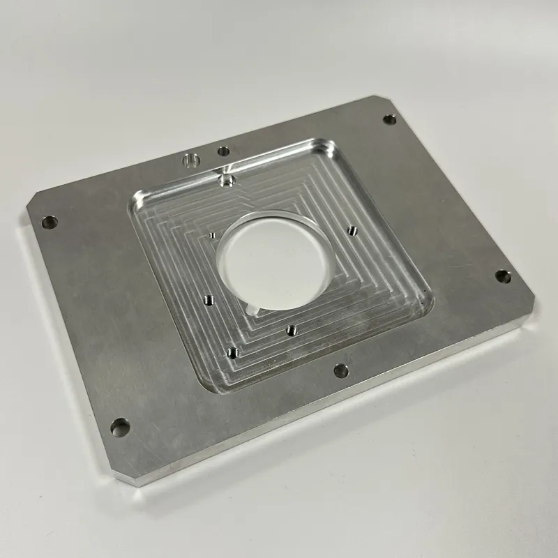Placa de interface de usinagem quadrada